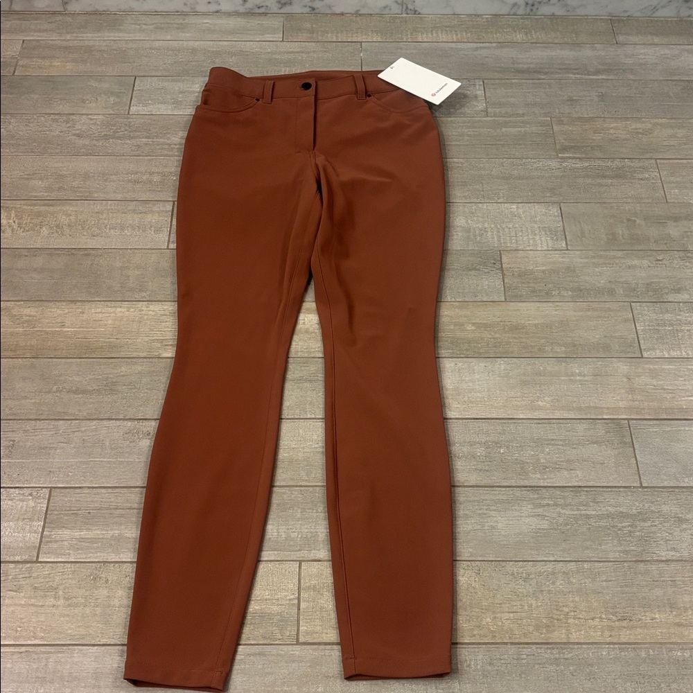 Lululemon City Seek Slim-Fit HR Pant rust Orange Slim Fit Pants